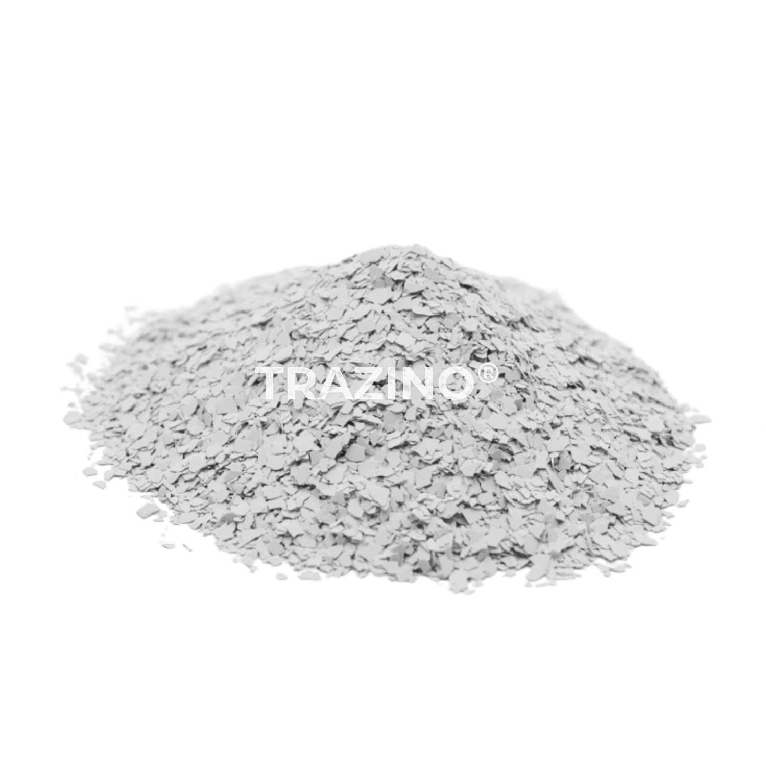 Trazino® Farbchips in Lichtgrau zum Einstreuen für Beschichtungen Trazino® Farbchips in Lichtgrau zum Einstreuen für Beschichtungen